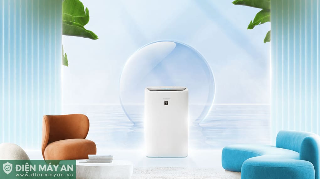 Máy lọc không khí và tạo ẩm Sharp KI-N40V-W 29W